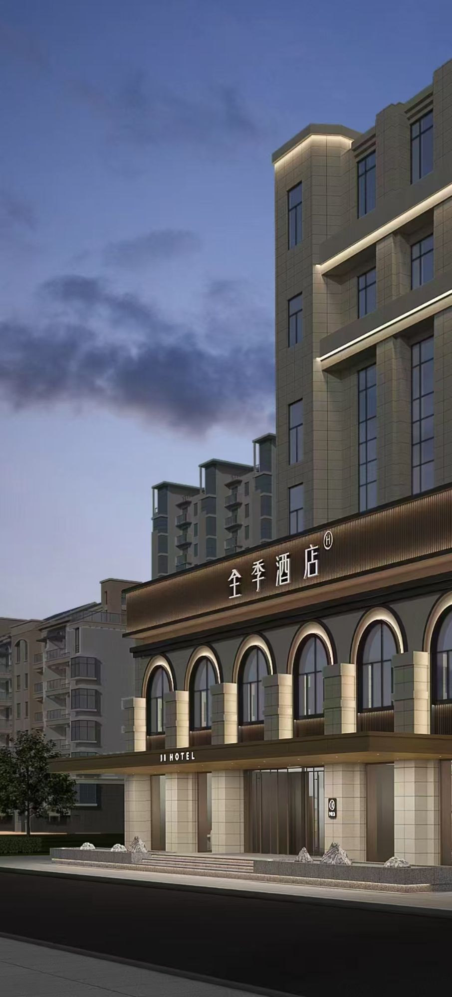 顏值與實(shí)力并存！全季酒店的門頭，為何獨(dú)愛“不銹鋼長(zhǎng)城板”？